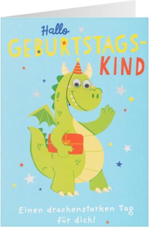 Image du produit Penta Dinosaurier Geburtstagskarte Happy Birthday: Einen drachenstarken Tag (1 pcs)
