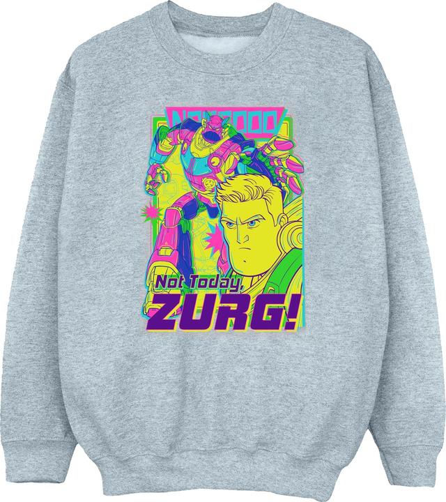 Actual product image Disney Womens/Ladies Lightyear Not Today Zurg Sweatshirt (S)