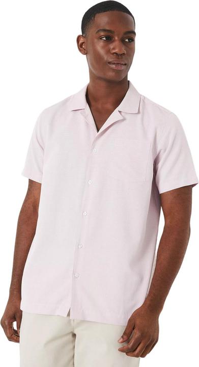 Actual product image Universal Textiles Mens Resort Dobby Short-Sleeved Shirt (M)
