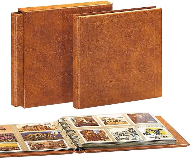 Produktbild Safe Maxi LuxusAlbum Skai mit 8 Blättern für Postkarten