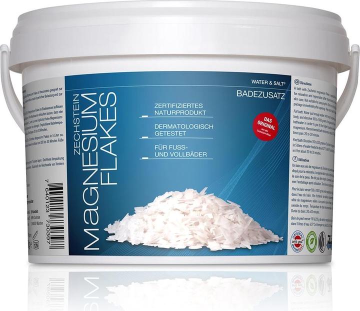 Zechstein Magnesium Flakes (Badeperlen)