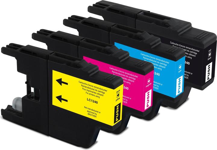 Generic Ink Brother LC1240 Multipack (M, C, Y, CF)
