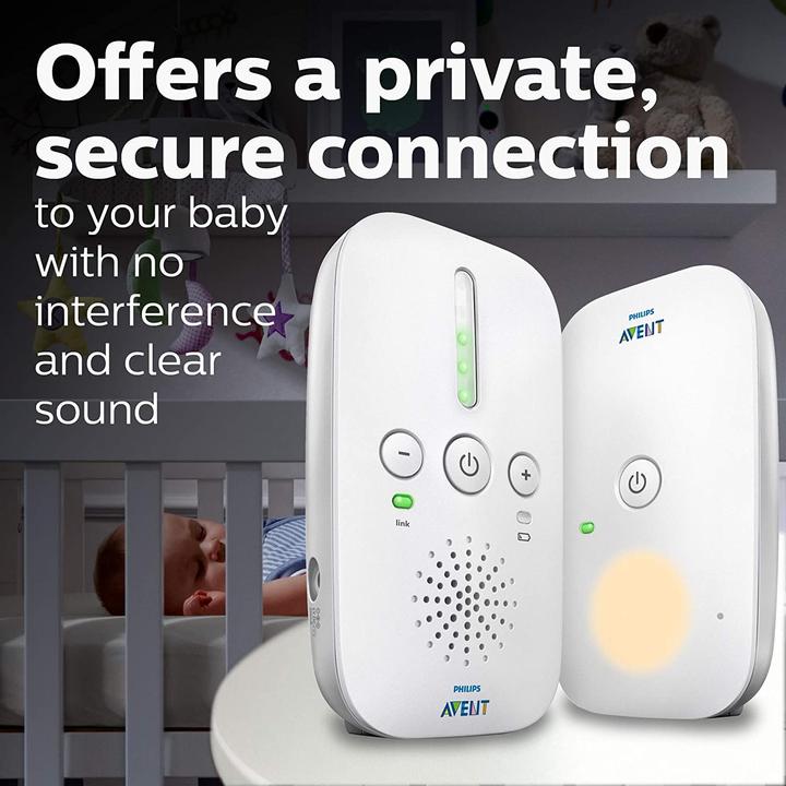 Actual product image Philips Avent Smart Eco Dect SCD501 (Baby Monitor Audio, 300 m)