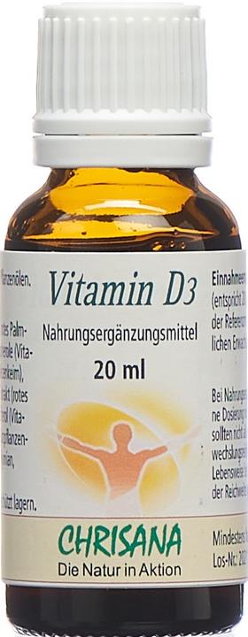 Chrisana Vitamin D3 Tropfen (1 Stück, Flüssigkeit, 0.02 g)