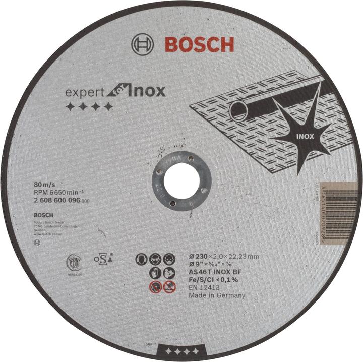 Bosch Professional Zubehör Rechte doorslijpschijf Expert voor