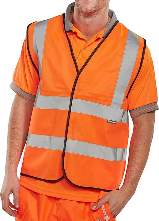 Produktbild B Seen Weste Hi-Vis Orange L (L)