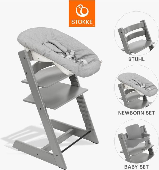 Produktbild Stokke Tripp Trapp Bundle Newborn Baby Set (Hochstuhl)