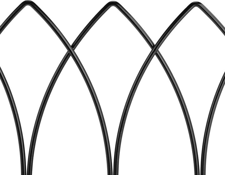 Actual product image Relaxdays 4x bed fence (43.50 cm)