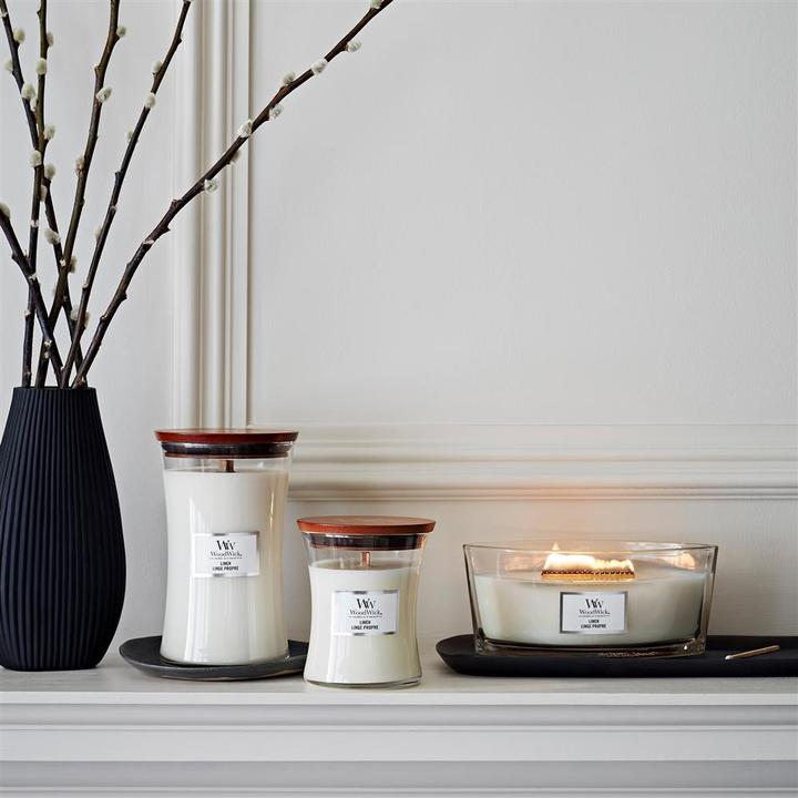 Actual product image WoodWick Linen (453.60 g)