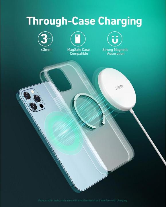 Produktbild Aukey Aircore Magnetic Charger (15 W)