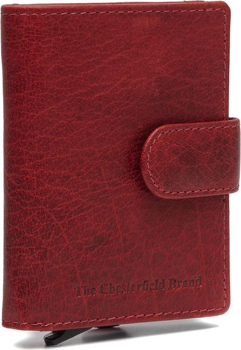 Actual product image The Chesterfield Brand Antique Buff credit card holder RFID protection leather 7 cm