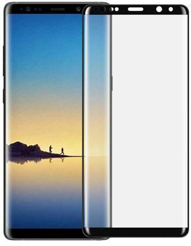 Actual product image Devia 3D Curved Tempered Glass Seamless Full Screen Protector Samsung Galaxy note8 black (1 Piece, Samsung Galaxy Note 8)