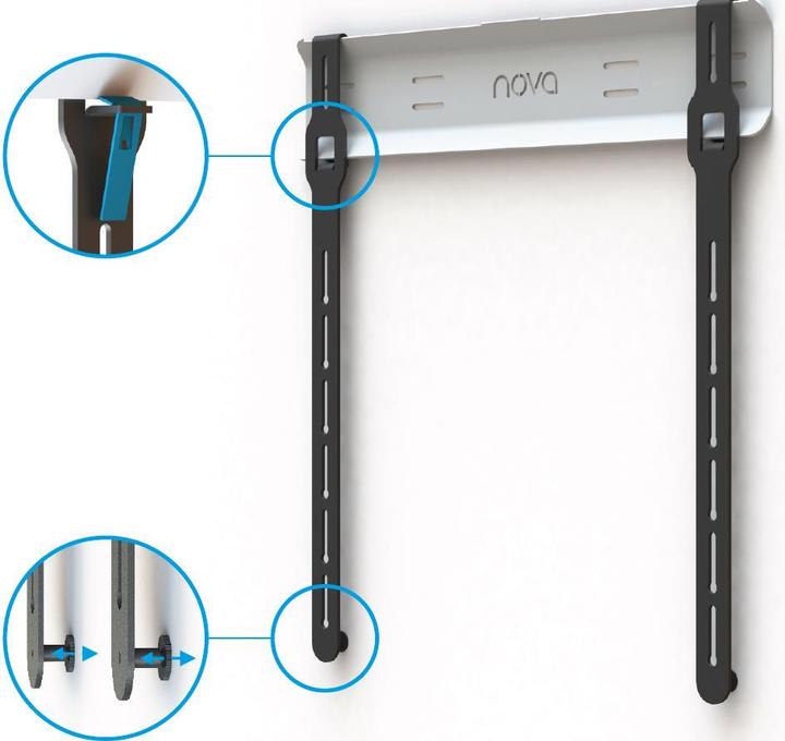 Produktbild Nova TV Wandhalterung bis VESA 400x400, bis 35kg (55", 35 kg)