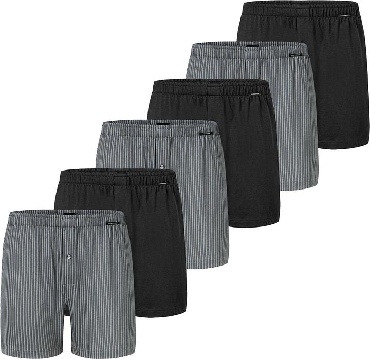 Image du produit Schiesser Lot de 6 boxers en jersey simple (9, 3XL, paquet de 6)