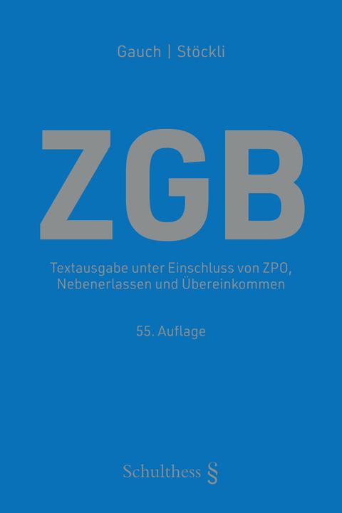 Immagine prodotto Zgb (Tedesco, Hubert Stöckli, Peter Gauch, 2024)