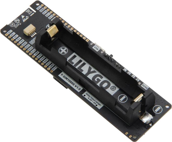 Actual product image Lilygo T-SIM7080G-S3 with NB-IoT Cat-M and GPS