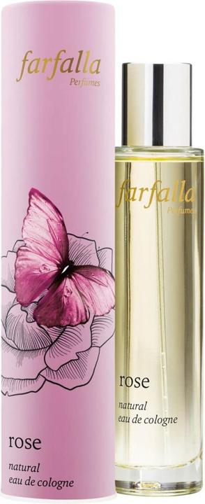 Immagine prodotto Farfalla Fragranza - Rosa Naturale Eau de Cologne (Eau de cologne, 50 ml)