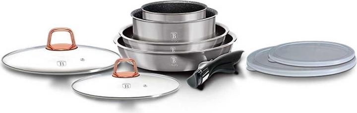 Produktbild BerlingerHaus POT SET Click & Cook (20 cm, Kochtopf, Aluminium)