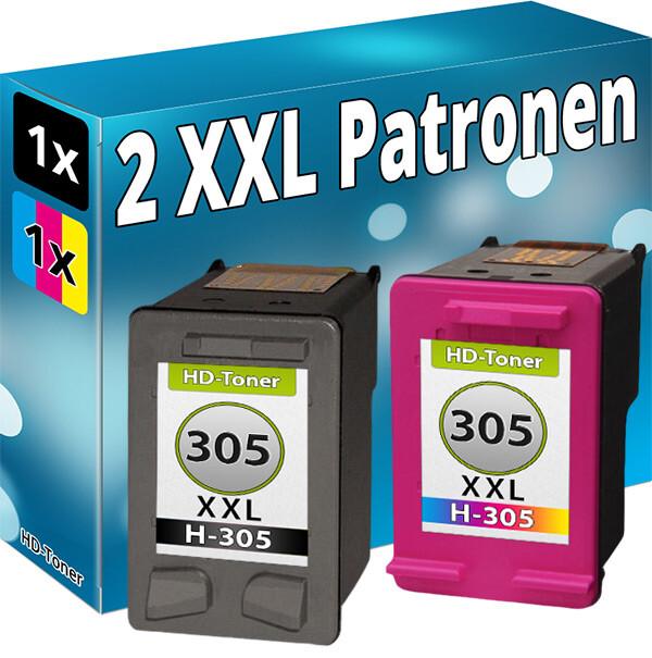 Immagine prodotto Druckfuxx 2x Tinte Patronen für HP 305 XL DeskJet 2710 2720 2721 2722 2723 2724