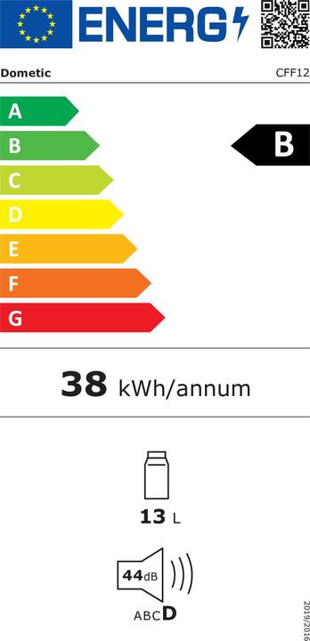 Etichetta energetica Dometic CFF12 (13 l)