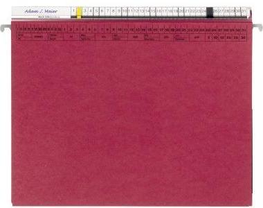 Soldan ORGALEX Hängehefter 1207752 2Abheftvorr. Re-Heftung bordeaux (A4, 1 x)