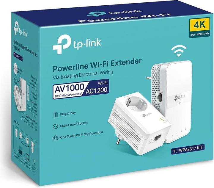 Actual product image TP-Link TL-WPA7617 KIT (CH) (1200 Mbit/s)