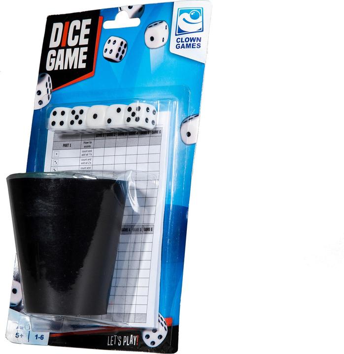 Image du produit Clown games Jeu de dés+bloc de points Blk. (Allemand)