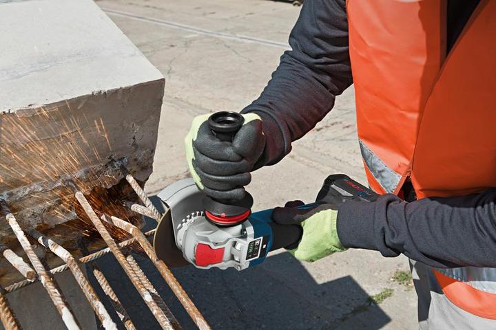 Actual product image Bosch Professional GWX 18V-10 SC Professional cordless angle grinder (125 mm)