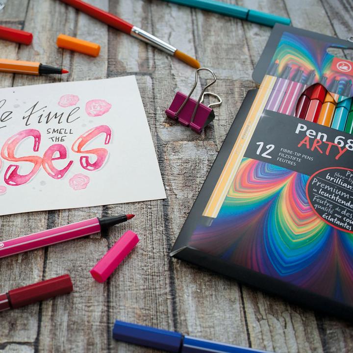 Actual product image STABILO Pen 68 Premium felt-tip pen (Multicoloured, 20 x)