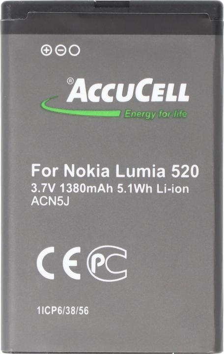 AccuCell Battery Siemens Gigaset SL930, SL930A, V30145-K1310-X456