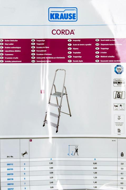 Produktbild Krause Corda (Stehleiter, 150 cm)