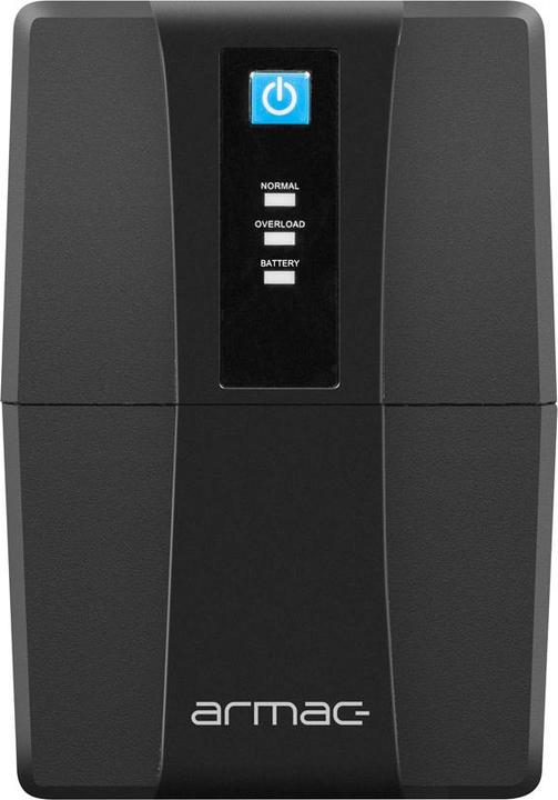 Actual product image Armac UPS Home Line-Interactive H/650F/LED/V2 650VA 2x Schuko USB-B LED (650 VA, 390 W, Line-interactive UPS)