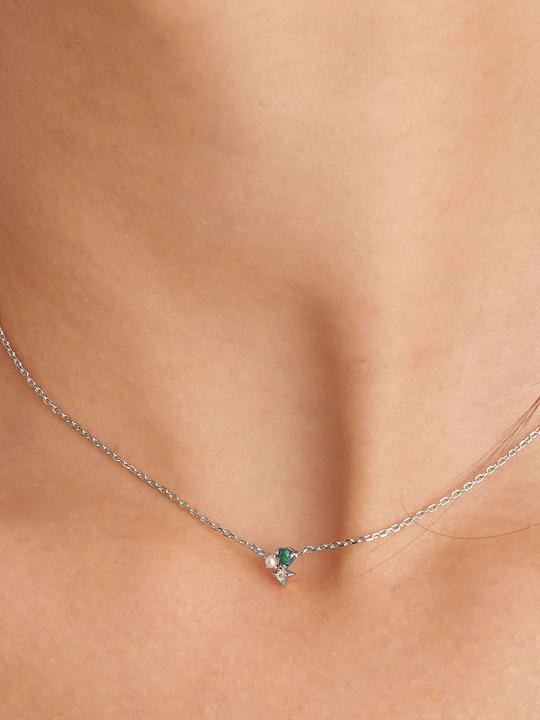 Image du produit Ania Haie N039-01H-M Second Nature Collier femme, ajustable (Argent 925, 43 cm)
