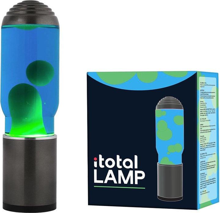 Actual product image Total Juggling iTotal - Lamp ADA - Dark Grey Base, Blue Liquid and Green Wax (1270421)