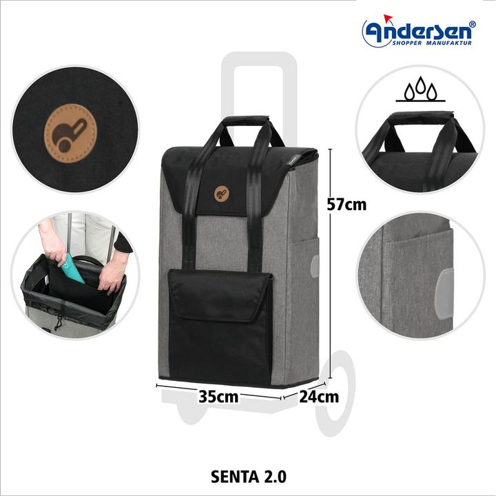 Image du produit Andersen Chariot d'achat Royal Senta 2.0