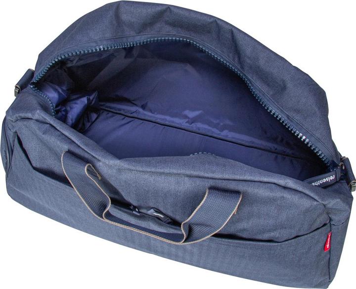 Produktbild reisenthel Reisetasche Overnighter Plus Herringbone Dark Blue (50 l)