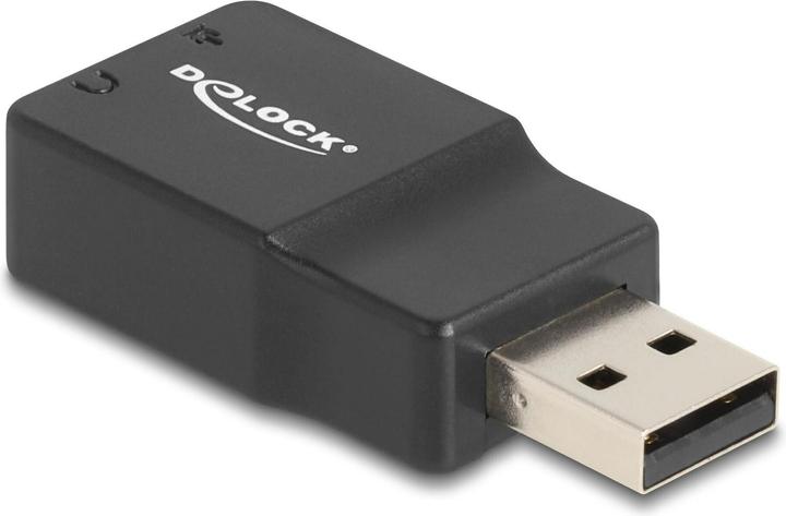Image du produit Delock Carte son externe USB avec connecteur USB-A vers 2 x 3,5 (USB)