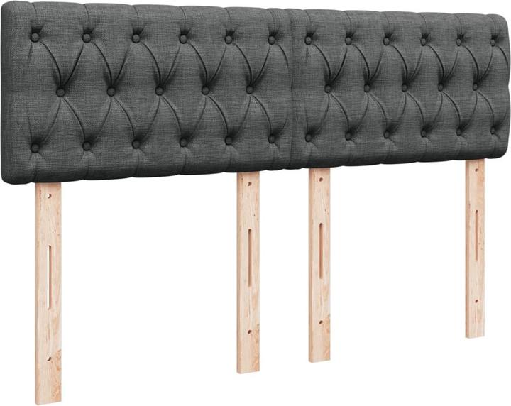 Produktbild VidaXL Bo x springbett mit Matratze 160 x 200 cm Stoff (160 x 200 cm, 160 x 200 cm)