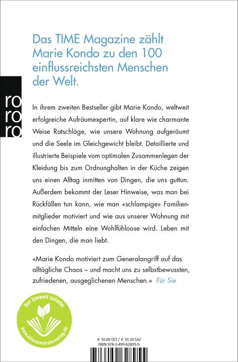 Actual product image Magic Cleaning 2 (German, Marie Kondo, 2014)