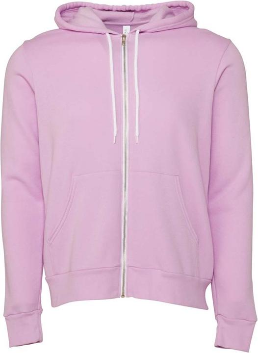 Canvas Hoodie mit durchgehendem Reissverschluss