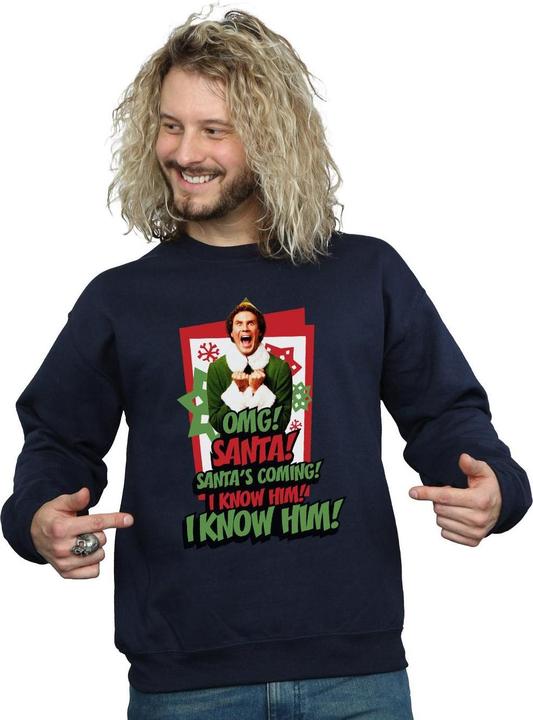 Image du produit Elf - Sweat OMG SANTA - Homme (3XL)