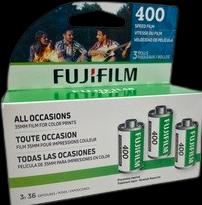 Actual product image Fujifilm Superia 400 135-36 Trio