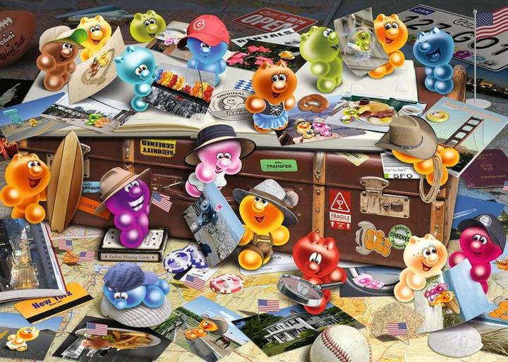 Produktbild Ravensburger Gelini German Tourist (1000 Teile)