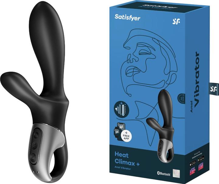 Actual product image Satisfyer Heat Climax + Warming Anal Vibrator
