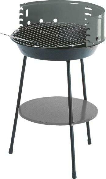 Master Barbecue MG915 Barbecue da giardino con ripiano inferiore Grill Barbecue a carbonella Diametro 35 (36 cm)