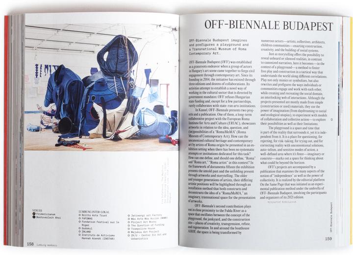 Produktbild documenta fifteen Handbuch (Deutsch, Ruangrupa, 2022)