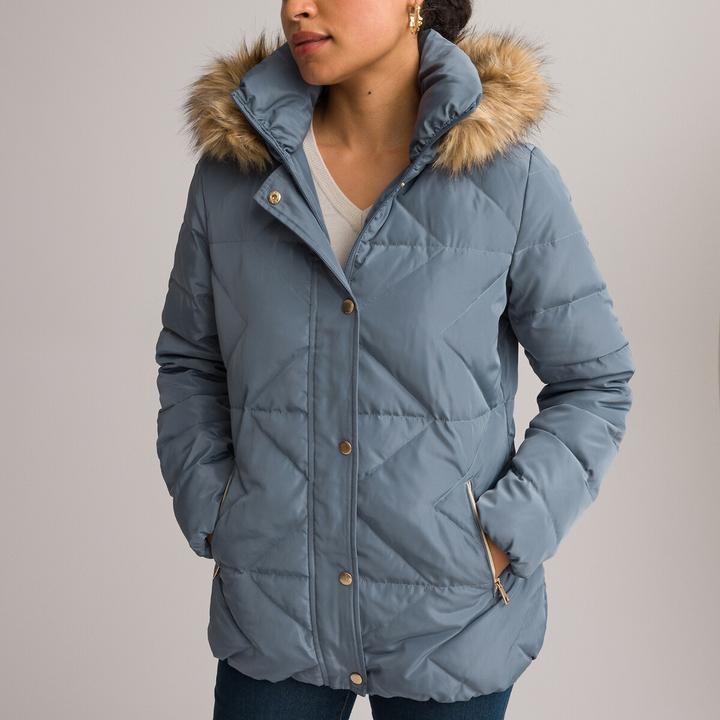 Actual product image Anne Weyburn Down jacket with hood (42)