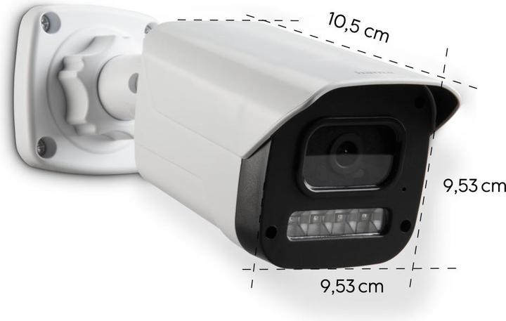 Immagine prodotto Hama Telecamera di sorveglianza intelligente, WLAN, per esterni, visione notturna, 1080p, registrazione (1920 x 1080 Pixels)