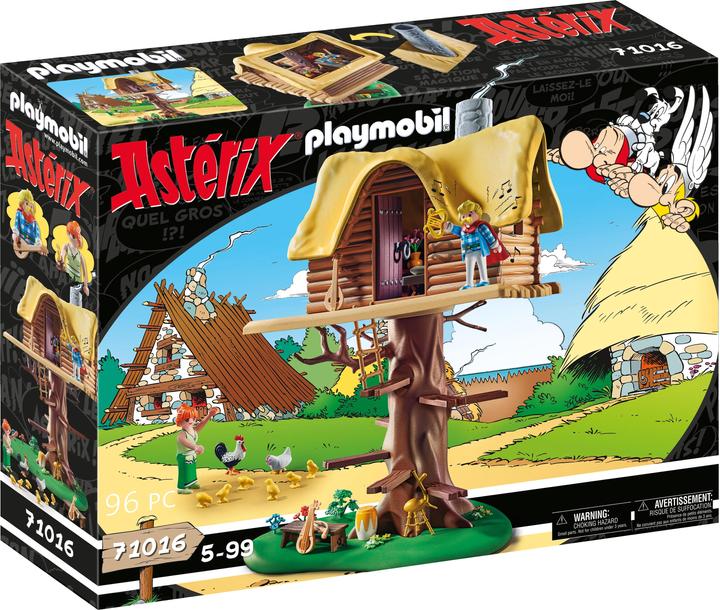 Immagine prodotto Playmobil Asterix: Troubadix con casa sull'albero (71016, Playmobil Asterix)
