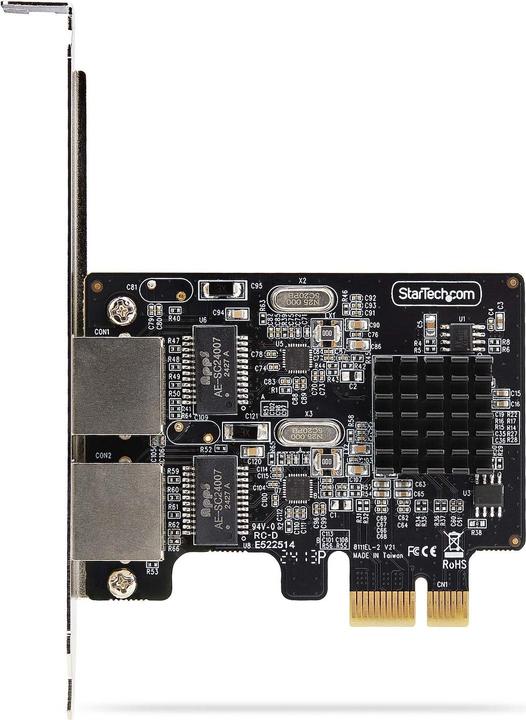 Produktbild StarTech NIC 2-Port Network Card, TAA (Mini PCI Express)